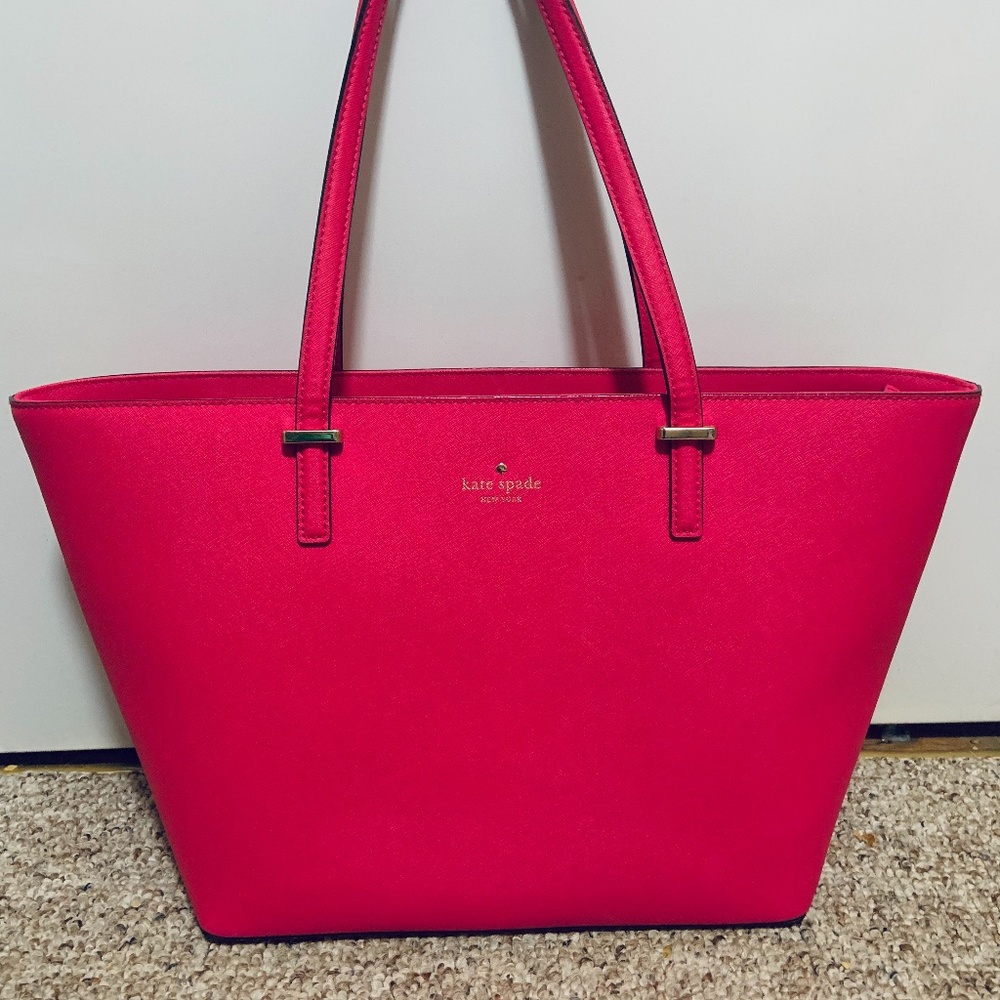 Kate Spade Hot Pink Tote Purse